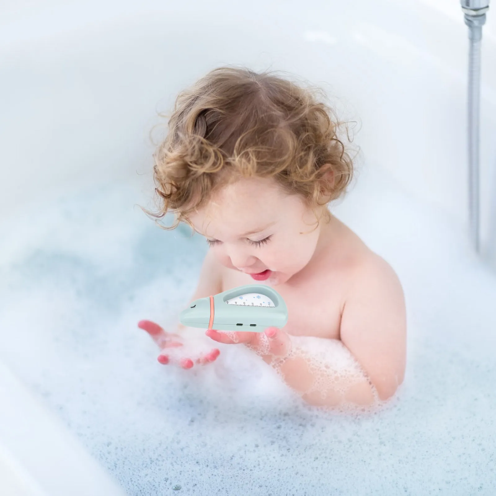 

2Pcs Baby Water Thermometer Cartoon Animal Shape Safe Bath Temperature Measurement Floating Shower Tool Infant Tub Thermometers