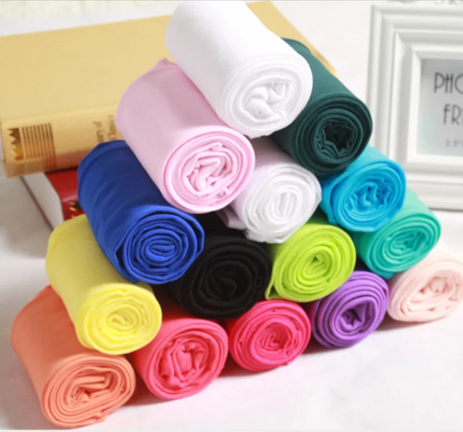 Spring Autumn Thin Candy Color Kids Pantyhose Girls Ballet Dancing Tights for Children Velvet  Stockings Solid White Pantyhose