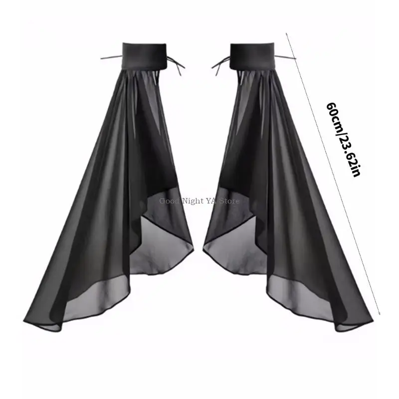  Elasticated Bridal Arm Sleeves Premium Flared Coverage For Formal Ceremonies And Receptions