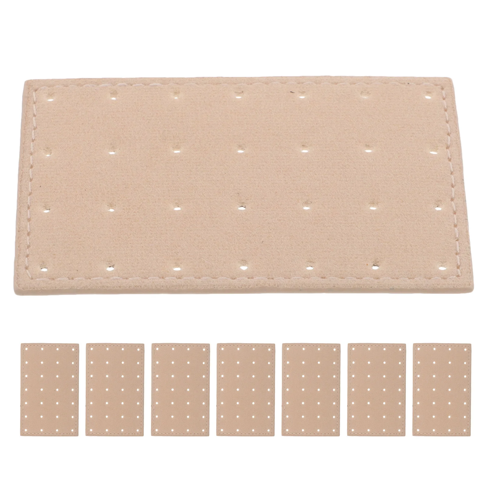 

8Pcs Earring Display Holder: Chic Minimalist Earring Storage Accessories for Travel Jewelry Organizer Board 8x5cm