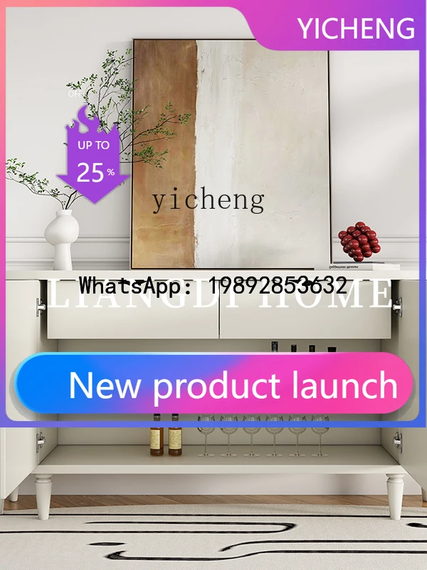 

light luxury solid wood dining side cabinet, entrance cabinet, living room decoration cabinet, bedroom locker