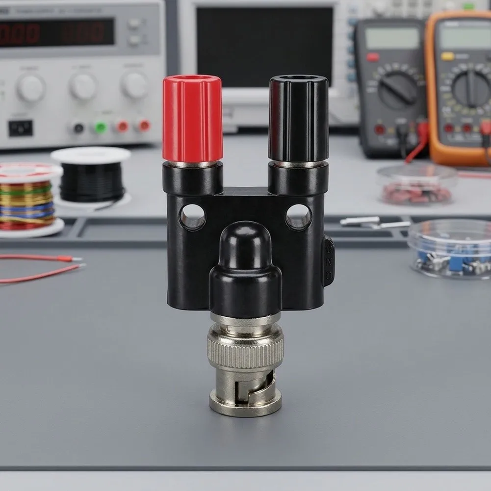 HT311 BNC Female to Banana Male Adapter Supporting Consistent Signal Transmission in Measurement and Calibration Work