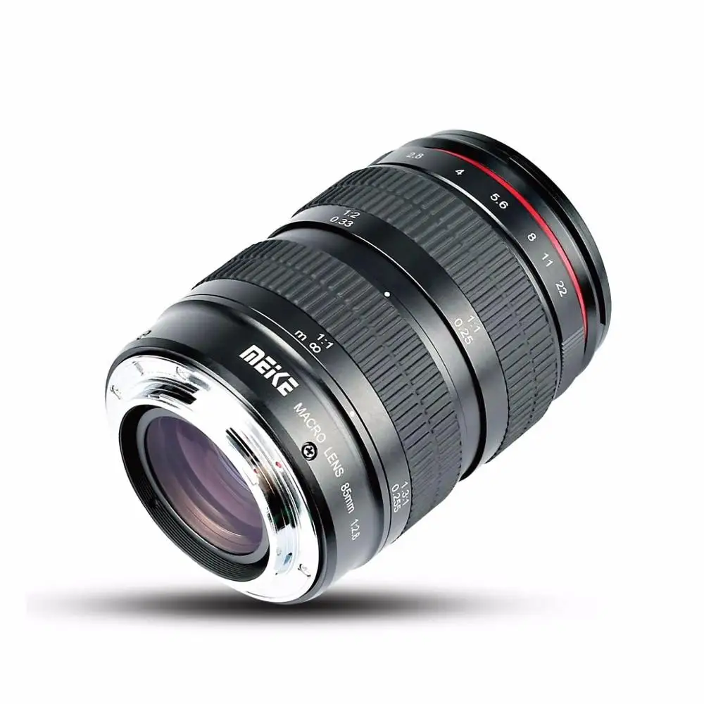 Meike 85mm F2.8 Camera Lens Full Frame 1.5:1 Macro for E Mount for Camera Canon Fujifilm M4/3 Nikon