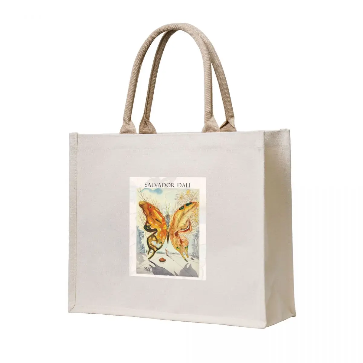 

Salvador Dali Butterfly Art - Salvador Dali Venus Butterfly - Salvador Dali Exhibition 1947 Poster Tote Bag tote bag woman