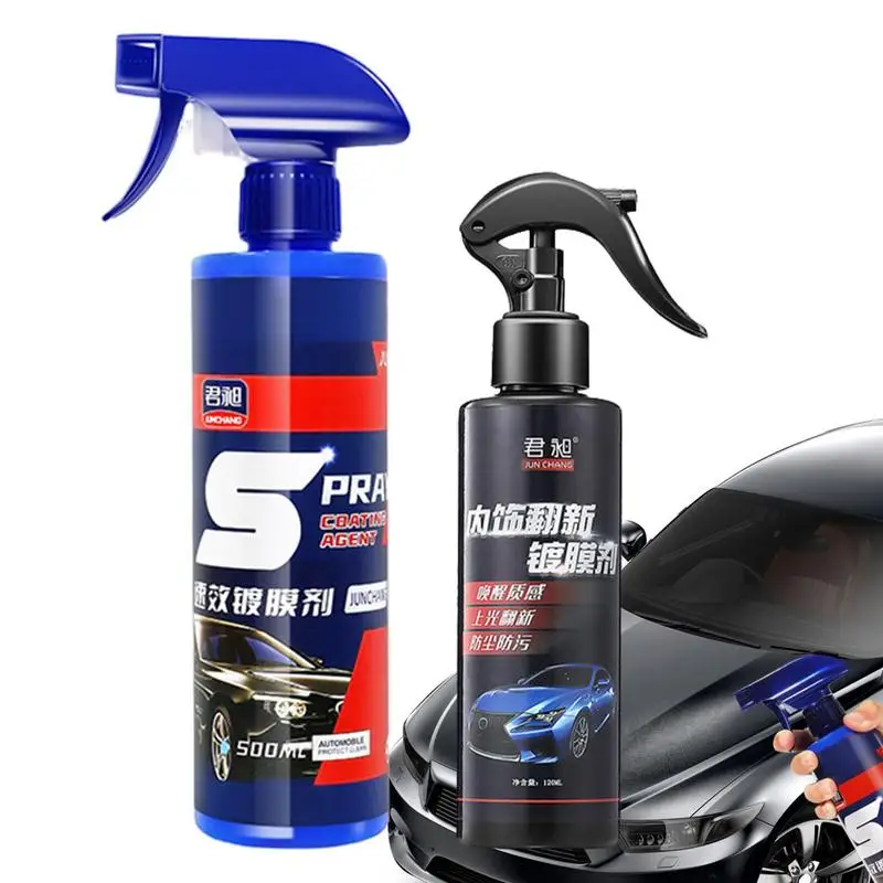 

3 In 1 Ceramic Car Coating Spray 2023 New 500ML High Protection Quick Ceramic Coating Spary For Cars