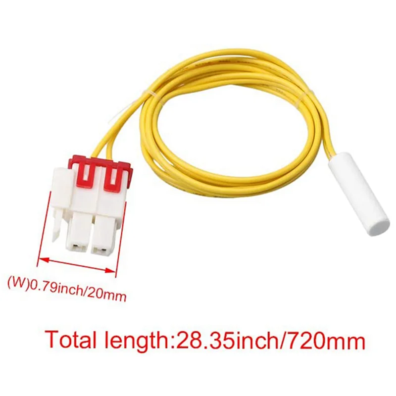 ABBK-12Pcs DA32-00006W الثلاجة تذويب درجة الحرارة قطعة بديلة لمستشعر AP41336842 DA32-10105R DA32-10105R
