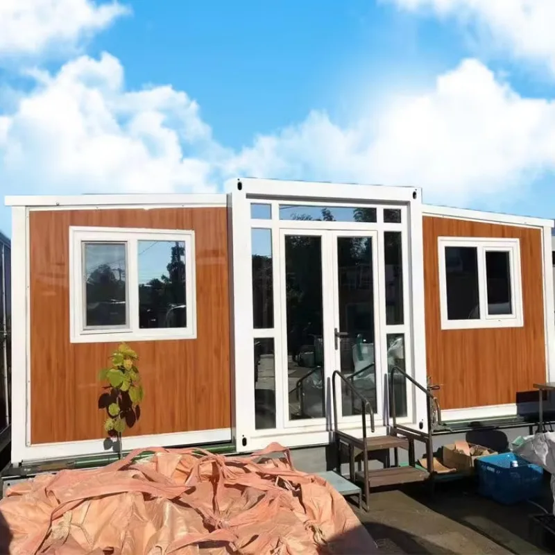 20ft 40ft Expandable Container Home Australia Prefabricated Houses Portable Villa 3 Bedroom Cabin Expandable Folding Tiny House