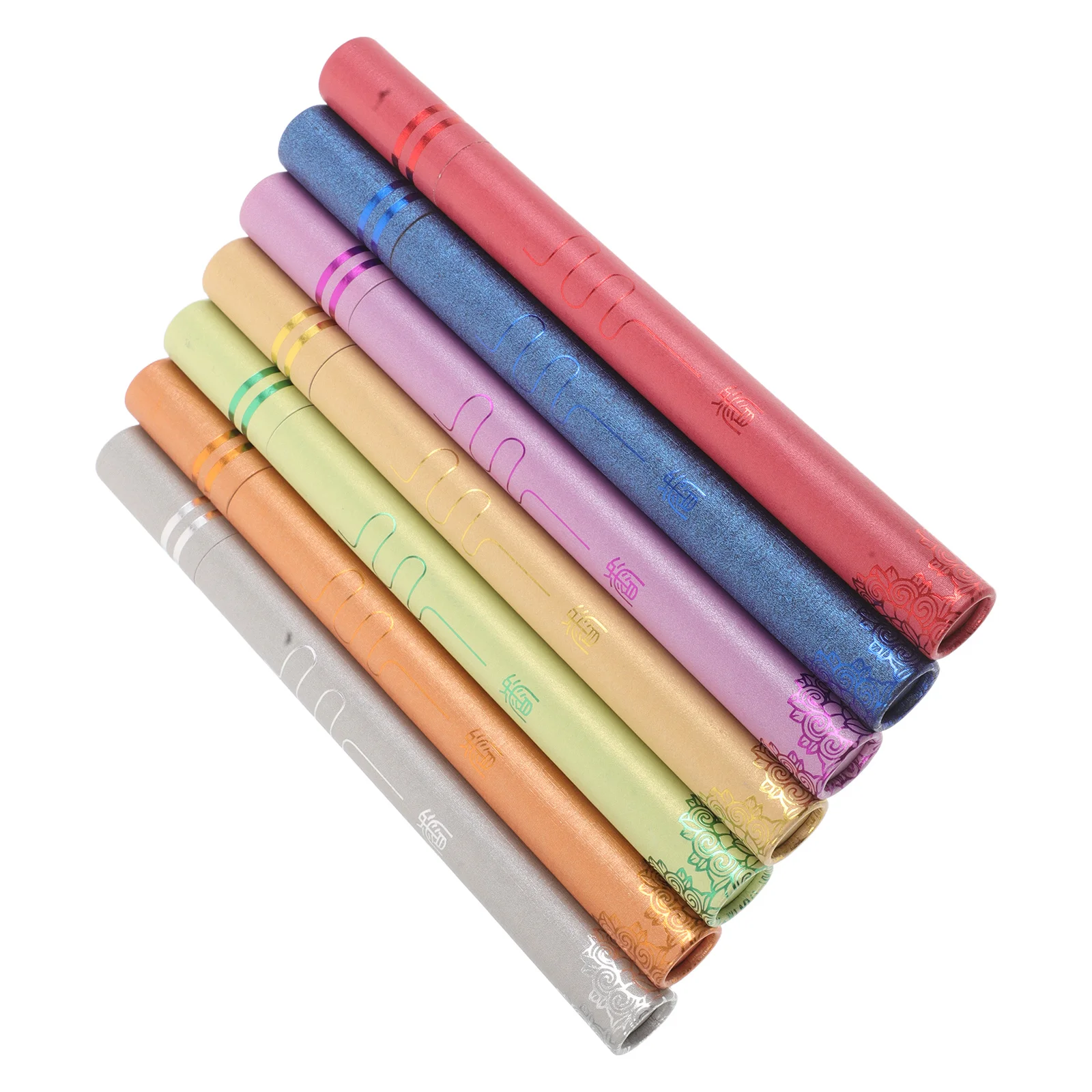 

7Pcs Portable Incense Holders Stylish Storage Tubes for Beauty Salons Compact Design Long-Lasting Construction Gift Idea