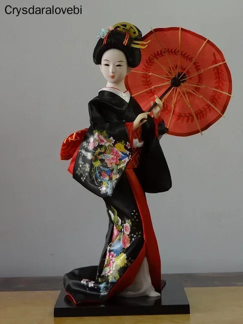 30cm Nordic Home Decor Japanese Geisha Doll Kimono 30cm Collectible Figurine Decoration Gift