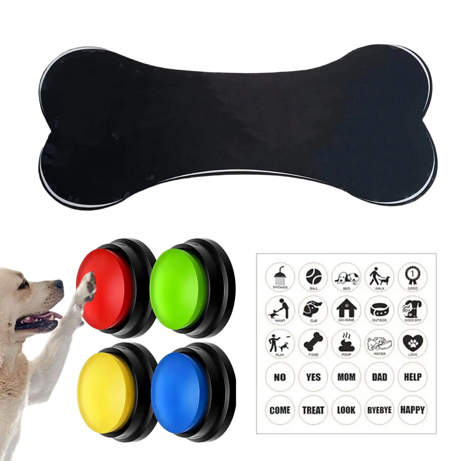 

Интерактивные кнопки для общения с собаками и кошками: портативные, умные, забавные, для кормления, прогулок, игр, дома и общежития