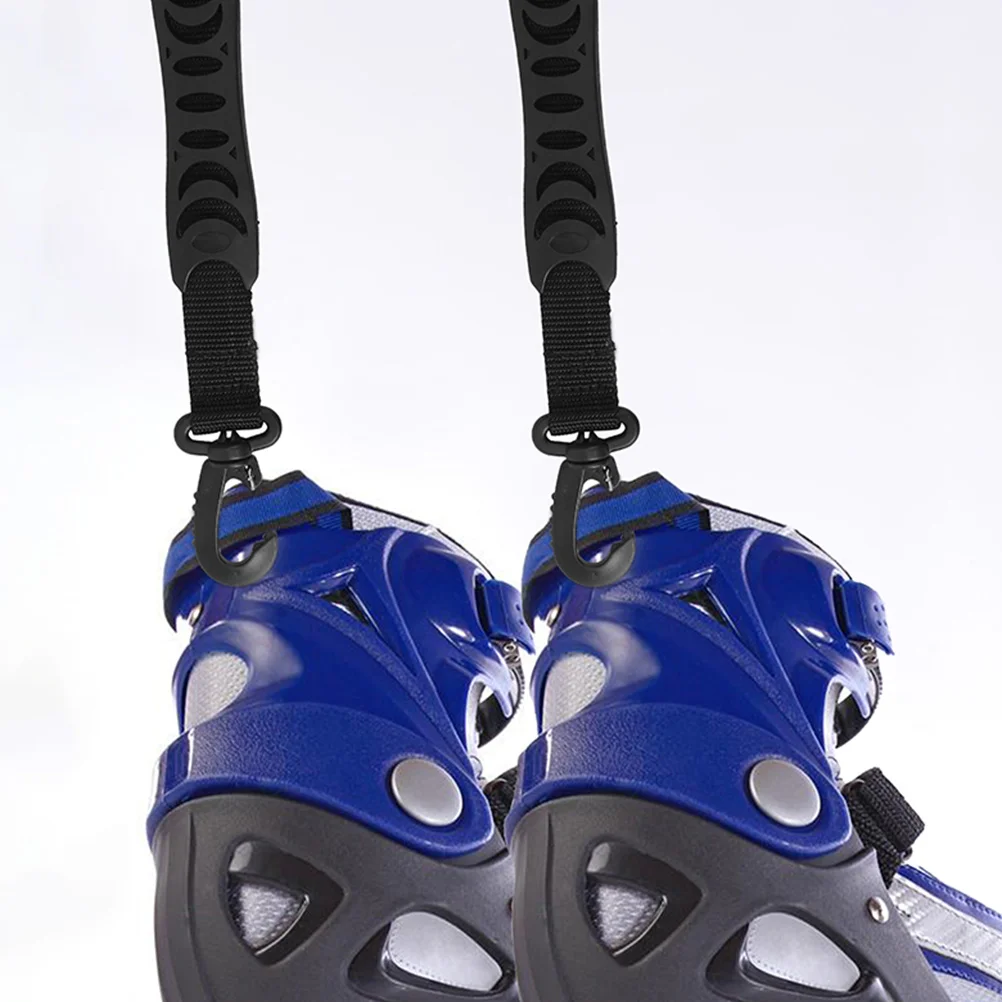

4pcs Skates Carrier Strap Durable Lightweight Buckle Design Portable Skate Boot Carrying Tool For Roller Skating Ski Boots