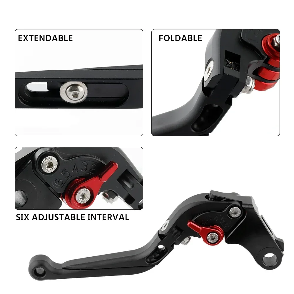 Brake Clutch Levers For YAMAHA MT-25 MT-03 YZF R3 R25 2014-2024 MT03 2021 Folding Extendable Adjustable Motorcycle Accessories