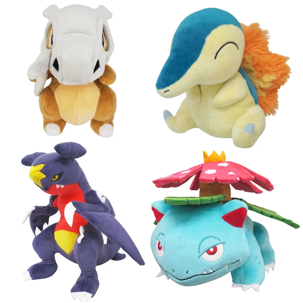 

Pokemon Japan SAN-EI Cubone Cyndaquil Venusaur Garchomp Genuine Plush Dolls Anime Soft Stuffed Toy Gifts For Children