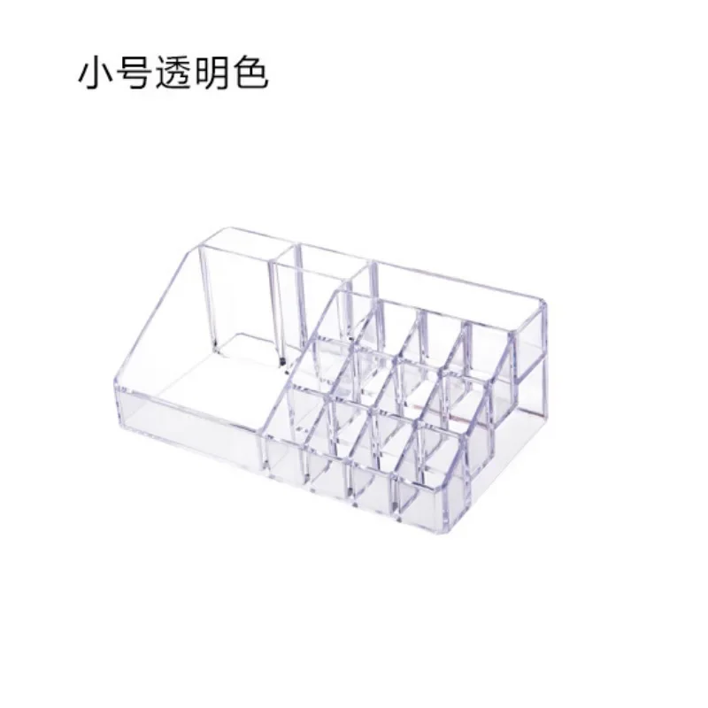 Makeup Organizer Office Organizer Box Cosmetic Plastic Storage Box Desk Bathroom Cosmetic Storage Case