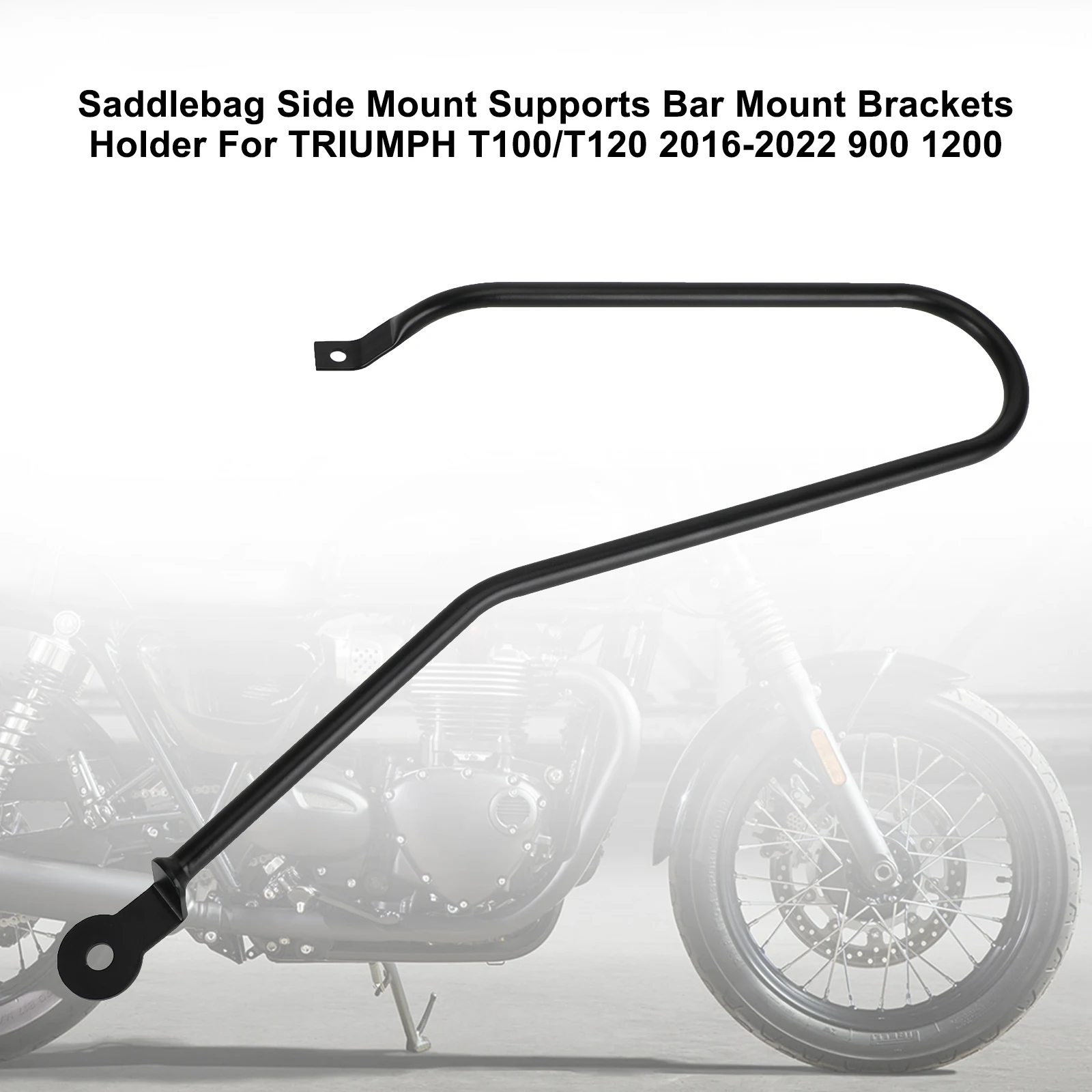 Areyourshop Luggage Rack Side Saddle Bag Mount Bracket for TR T100/T120 16-22 900