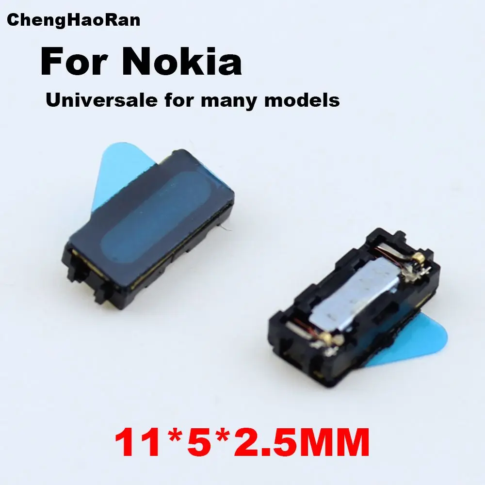 2 sztuk/partia 11x5x2.5mm słuchawka moduł głośnika odbiornik dla Nokia 225 DualSim RM1011 Lumia 620 625 1520 925 1020 1320 11*5*2.5