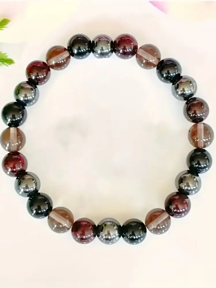 Men's and Women's Grounding Bracelet - Lucky Energy Bead Bracelet for Wealth, Festival Gift for Both Men and Women