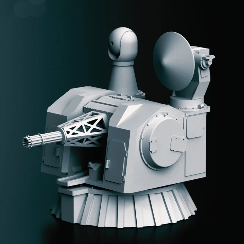 1PCS Model 1130 Close Range Gun 1/72 1/144 1/350 Scale Simulation H/PJ-11 Type 11 Barrel 30mm Naval Guns 3D Printing Resin Parts