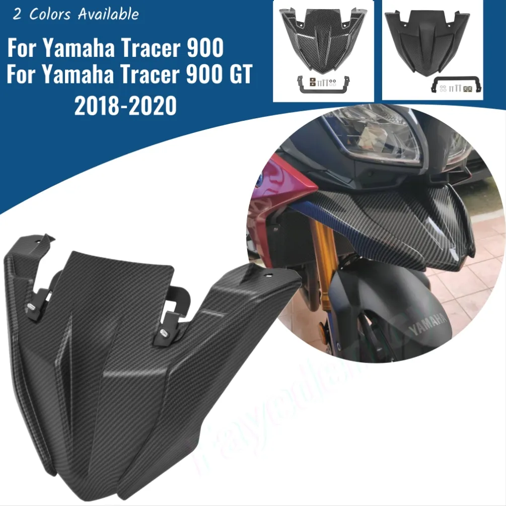 Tracer 900 Beak GT Front Wheel Fender Extender Cowl For Yamaha Tracer900 GT 2018 2020 2021 Motorcycle Nose Cone Extension Cover