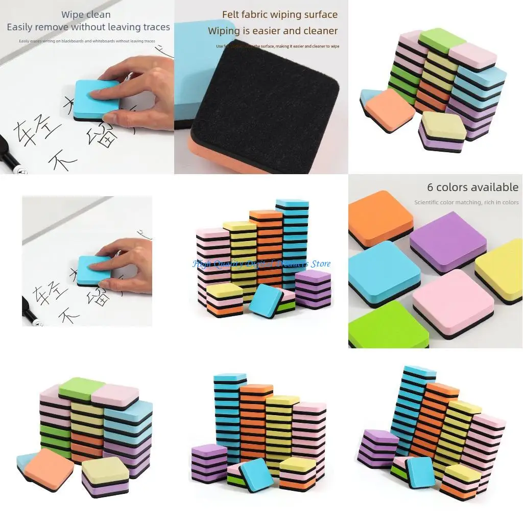 U2JE 24/48 ПК сухой ластик WEED BOARD ERASER COMALKBOARD Очистка белой доски классная комната классные принадлежности