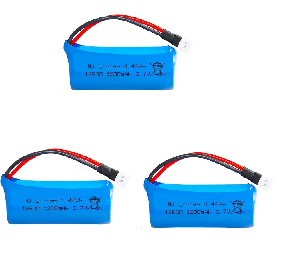 Akumulator litowo-jonowy 18500 3,7 V1200 mAh do samochodów wywrotki RC Akumulator do zabawek RC Akumulator do samochodów czołgowych