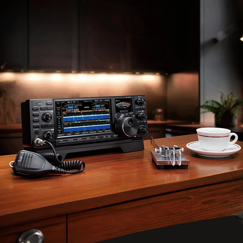 

High Power IC-7760 Mobile Transceive 50W Radio for Contest and DX Waterproof with Clean Transmit Signal