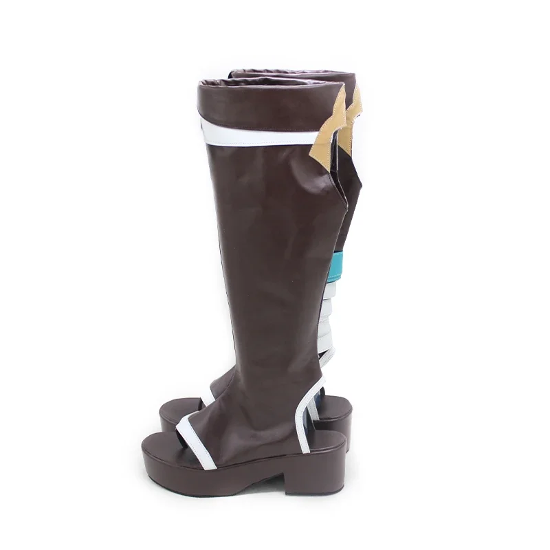 Genshin Impact Gorou Cosplay Chaussures pour femmes, Anime Game, Bottes, Accessoires, ixd'Halloween, Personnalisation, Pas cher