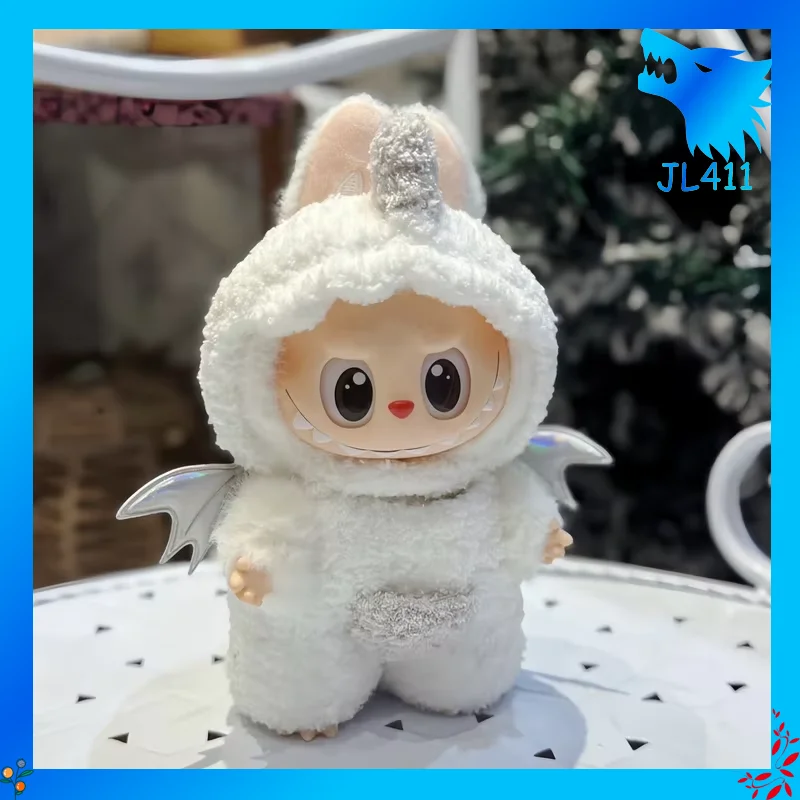 

Для 17 см Labubu Macaron NNO Dollo кукла подвесной орнамент ткань ручной работы съемник подставка осанка игрушки куклы Коллекционная кукла одежда