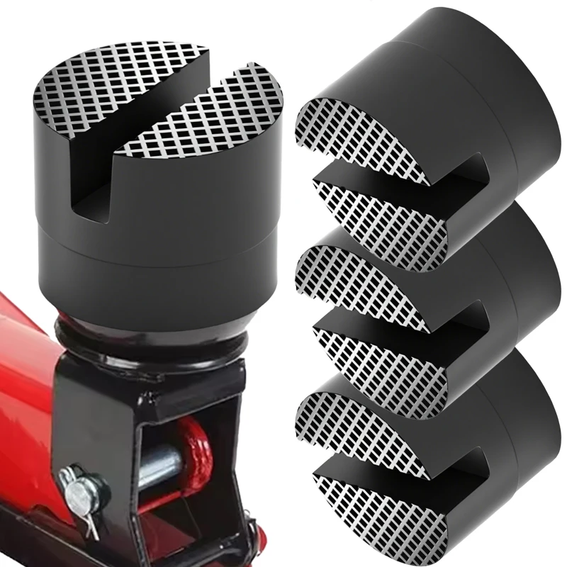 

1/2 шт. автомобильная рама с прорезями, адаптер для напольной розетки, подъемная резиновая накладка, универсальный домкрат, резиновая опорная накладка, прочная, износостойкая