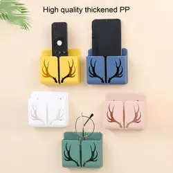 Eco-friendly  Useful Antlers Design Remote Control Holder Rack Organizer Mobile Phone Stand Multi-function   for Household