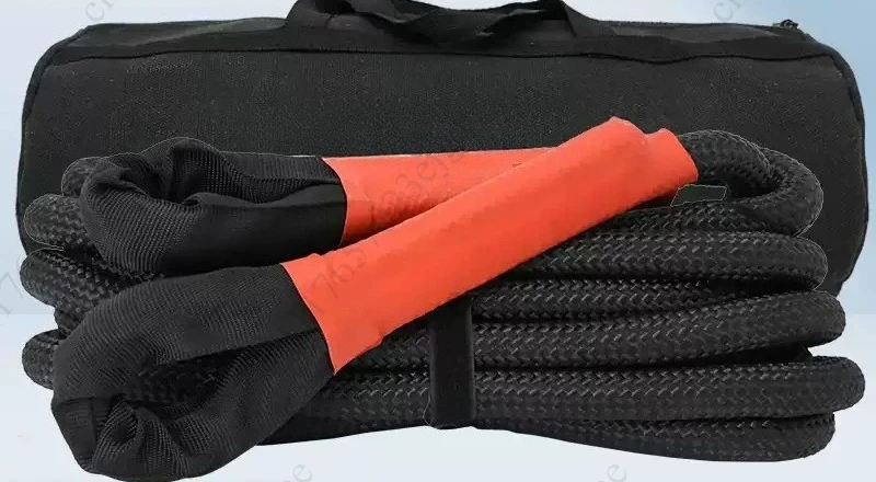 Tow rope, special thickened elastic pull rope for off-road vehicles, 10,15-ton rescue rope for truck tractors