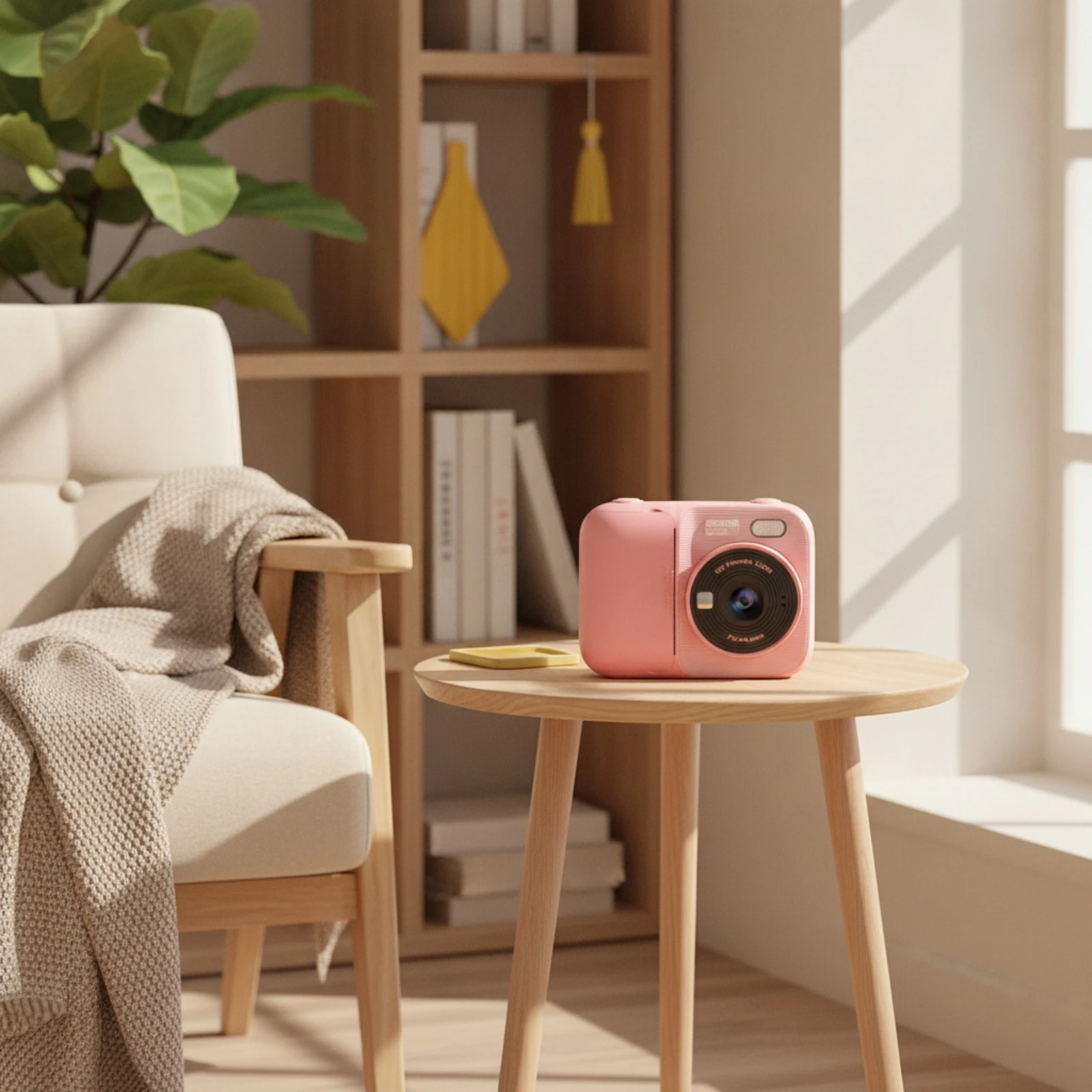 children's-camera-with-printer-high-definition-instant-print-camera-with-screen-mini-cute-for-toddlers-travel-parties