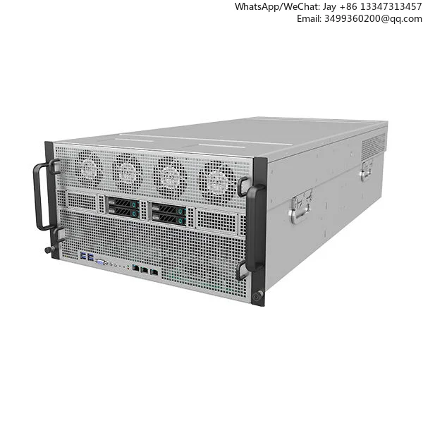 

Kaishen New Arrival 5u Rack Mount GPU Server Chassis Wholesale Custom GPU With Fan Cooling Server Case