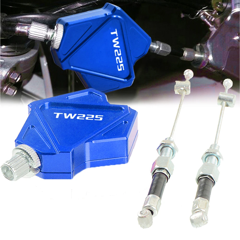 For Yamaha TW225 TW 225 2002-2007 2003 2004 2005 2006 Easy Pull Clutch Lever Motorcycle Aluminum Stunt Clutch Cable Easy System
