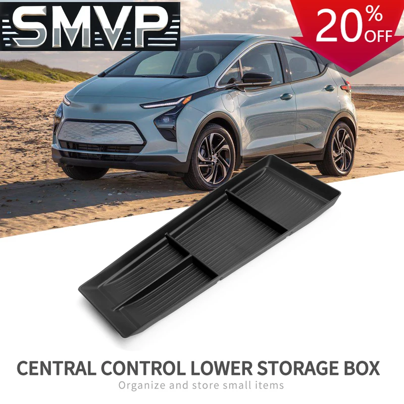 

Подходит для Chevy Chevrolet Bolt EUV EV 2022-2024, центральный подлокотник, нижний слой ящика для хранения, лоток для центральной консоли автомобиля, органайзер, аксессуар