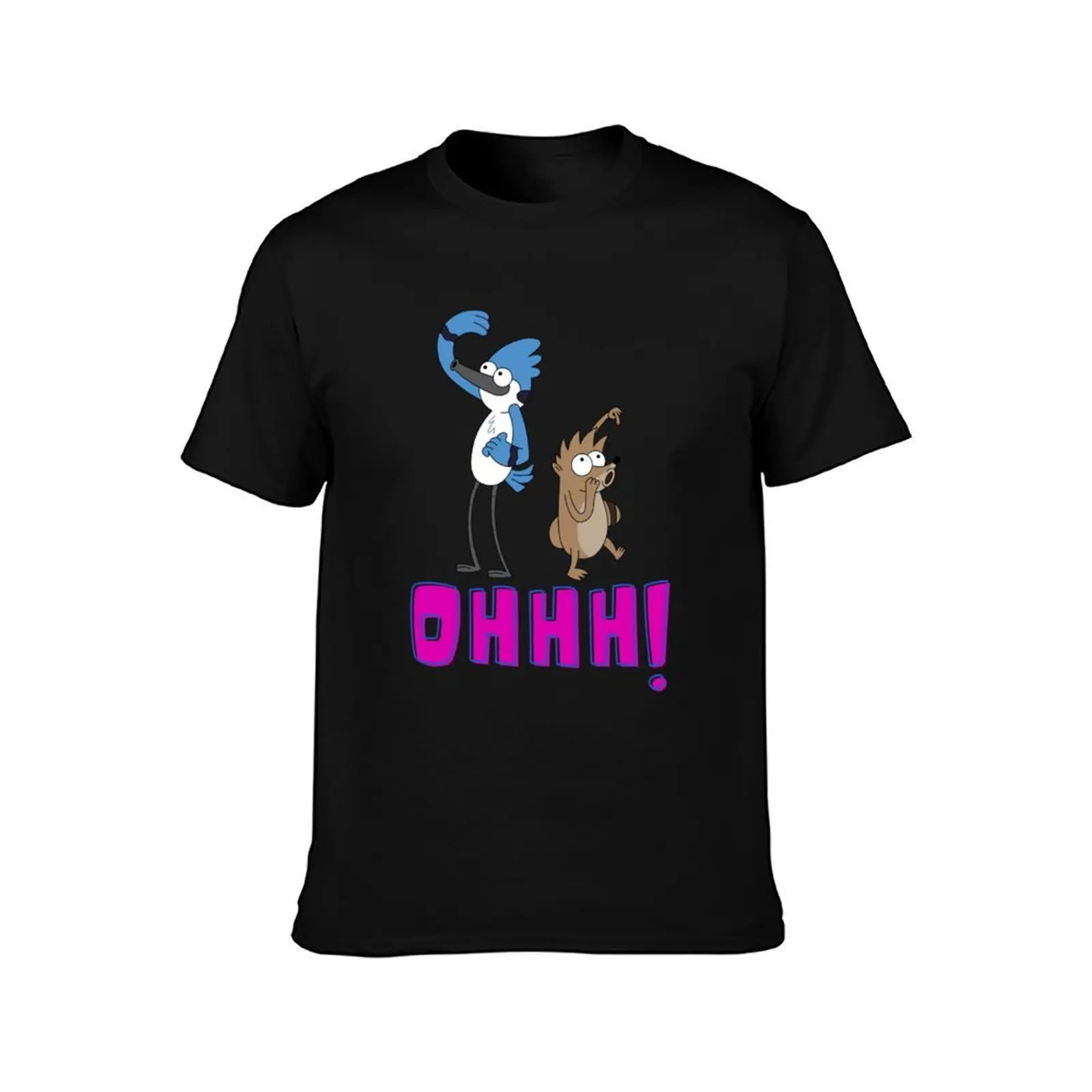mordecai and the rigbys Sticker T-Shirt t shirt man cotton T-Shirt