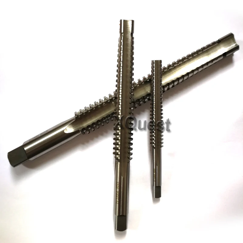 Parafuso Trapezoidal Direito Xquest Hss Torneiras de Trapézio de Rosca Torneira de Rosca Tr8 Tr9 Tr10 Tr12 Tr14 Tr16 Tr18 Tr20 Tr22 Tr24 Tr25 Tr26
