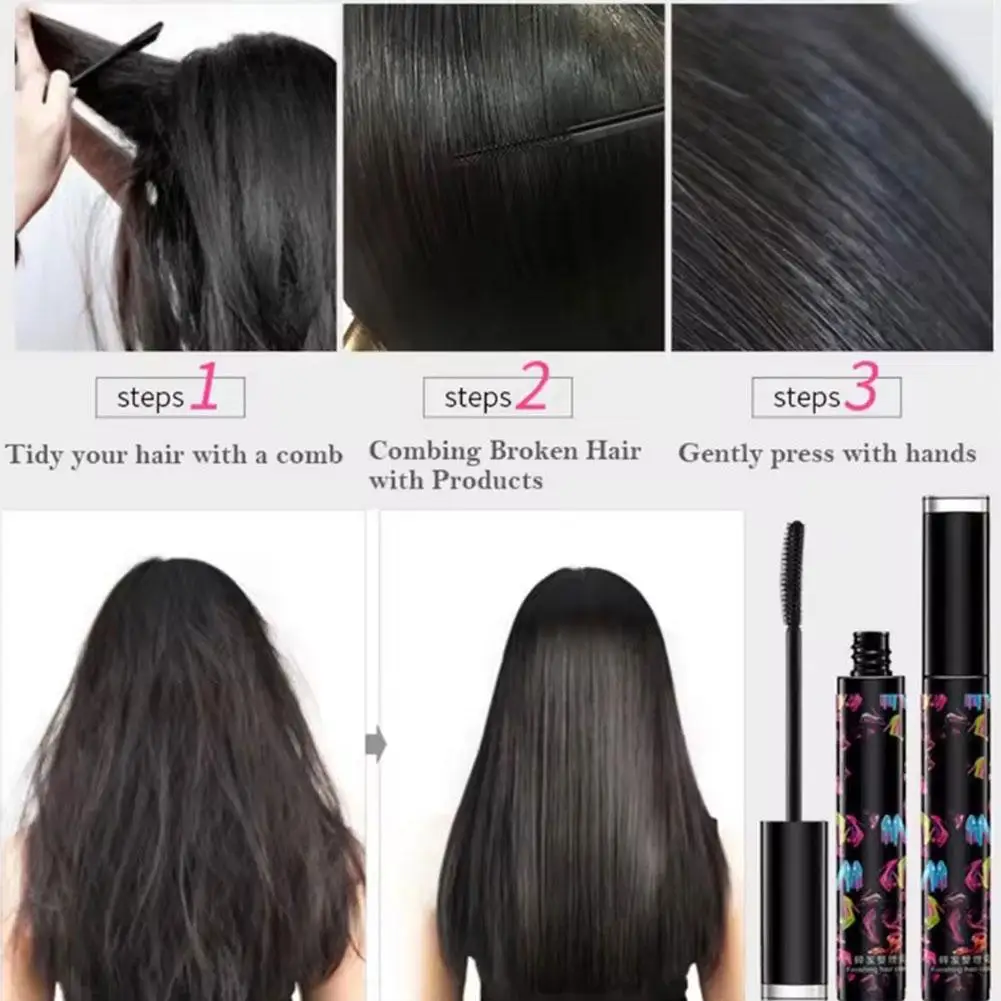 Hair Smoothing Cream Finishing Fixed Stick Broken Hair Styling Finishing Styling Styling Cream Cream Wax Hair Broken Stick N5Z9