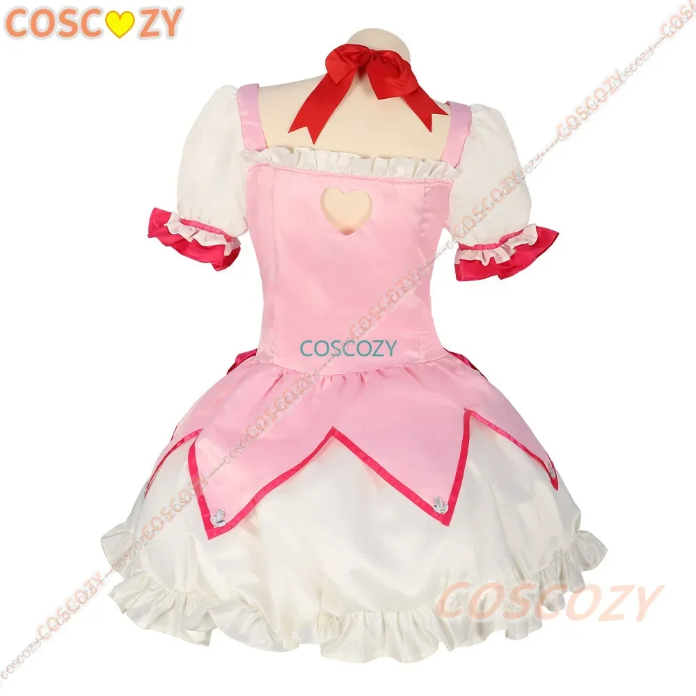 Anime Magical Girl Oke ame Madcontemplated Cosplay Costume, Kawaii Lolita Party, Carnaval fur s, Pink Short Wig, Idol Puella