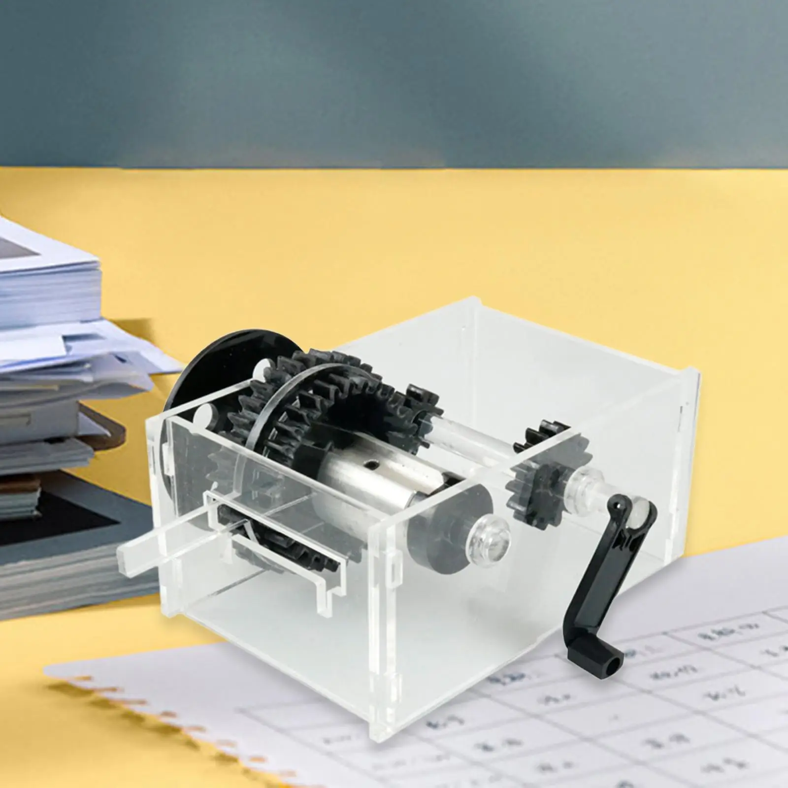 

Токарный станок, модель трансмиссии для детей, научные эксперименты, искусственная игрушка, старая ручная токарная машина