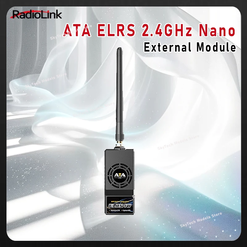 Radiolink ATA ELRS 2.4GHz Nano External Module 1W for Transmitter T16D/T12D/Futaba/Jumper/Radiomaster FPV RC