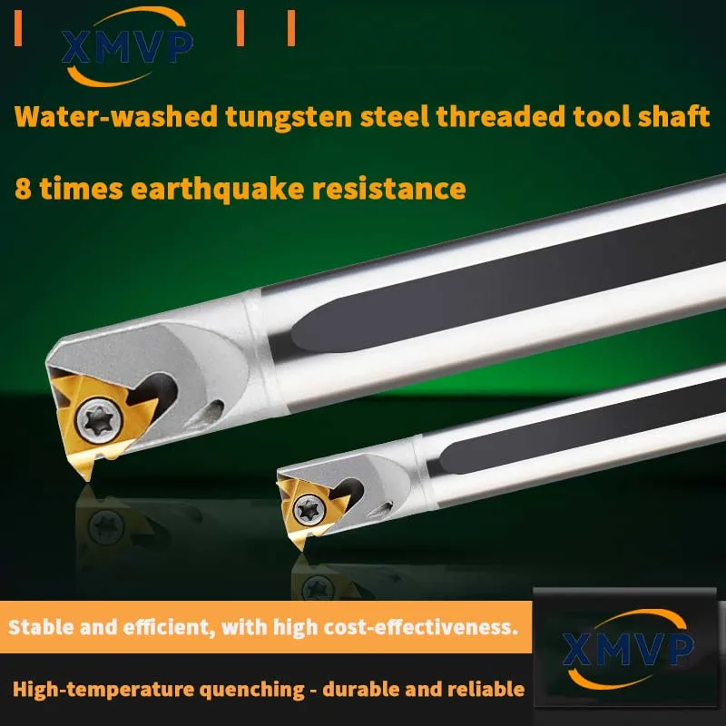 Internal cold water tungsten steel internal thread shank small hole seismic thread turning tool CNR carbide tooth cutter shank