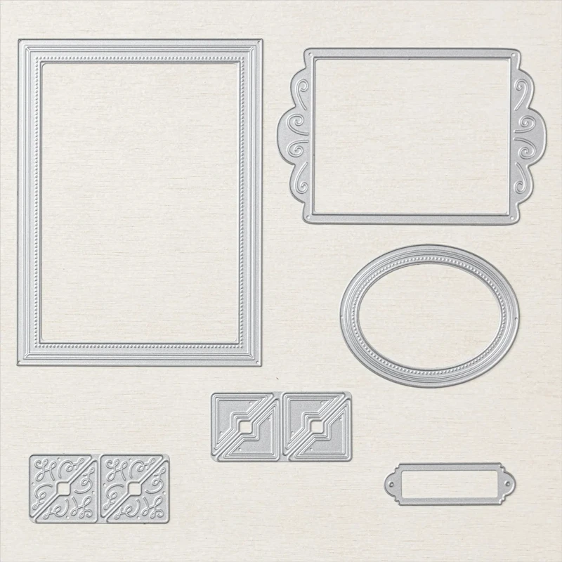 

Newest 2022 Catalog Metal Cutting Die Scrapbooking For Paper Making Decoration Border Embossing Frame Card Craft