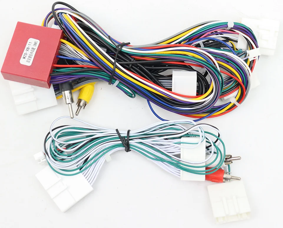 لمازدا 2 / 3 / CX-3 / CX-5 / Atenza أندرويد راديو السيارة Canbus صندوق فك الأسلاك تسخير محول كابل الطاقة BNR-MZD-04 #2