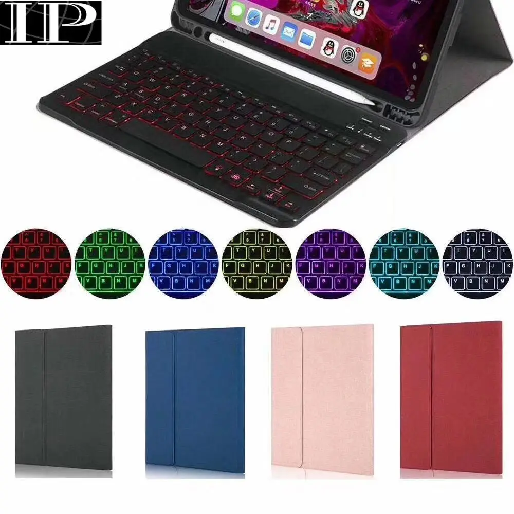 

LED Light Backlit Case with toupad Keyboard for iPad pro 2020 11" Tablet Keyboard Cover with Pencil Holder for iPad pro 11 2020