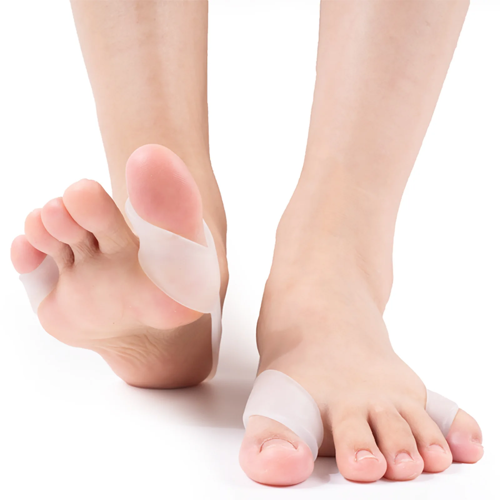 Siliconengel Duim Corrector Bunion Elastische Voet Teen Hallux Valgus Protector Separator Vinger Stijltang Richter Voetverzorging