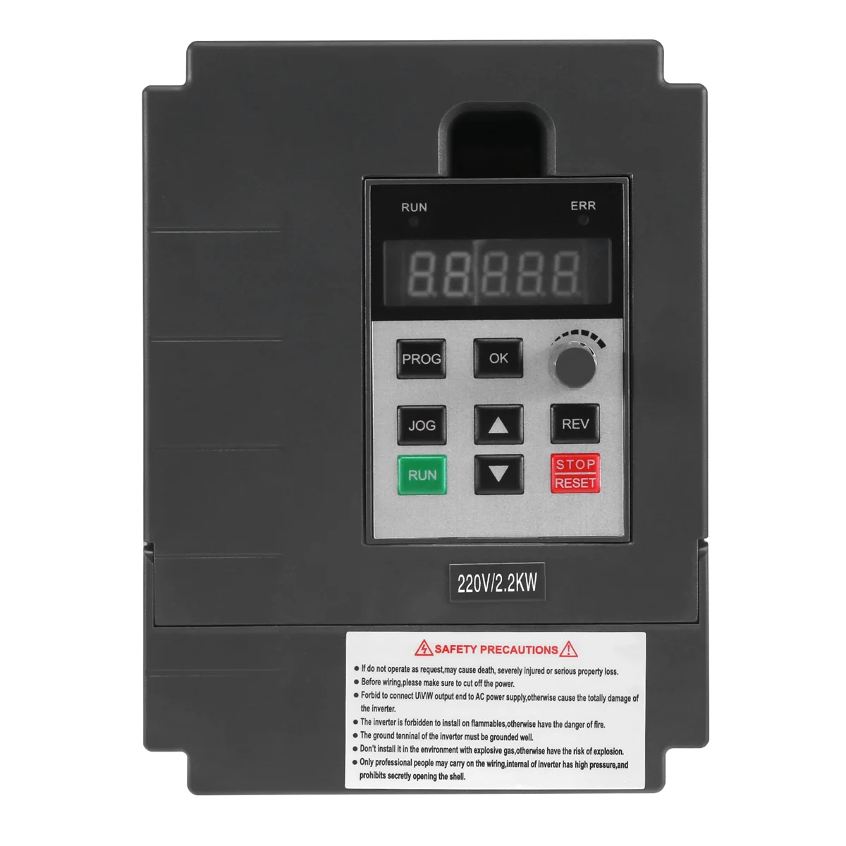 A06K 2.2KW 220V محرك التردد المتغير العاكس واحد إلى 3 المرحلة CNC VFD Universal