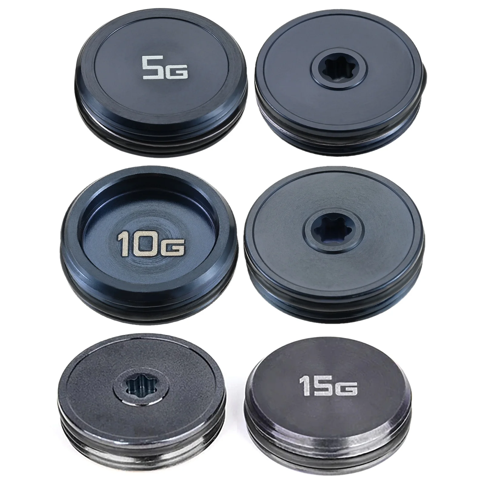 

2 шт., высококачественные металлические головки для гольф-клуба, обтяжки для Odyssey Ai-ONE Cruiser Series, гири для клюшек, винты 15 г/10 г/5 г