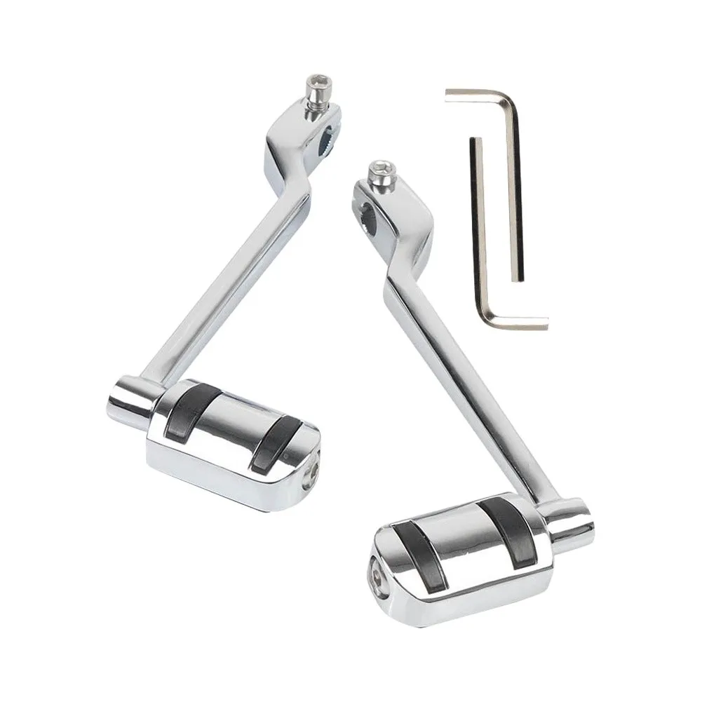 For Long Rides Comfort Black Forward Shifter Lever Forward Heel Toe Shifter Lever Motorcycle Accessory High Strength Zinc Alloy