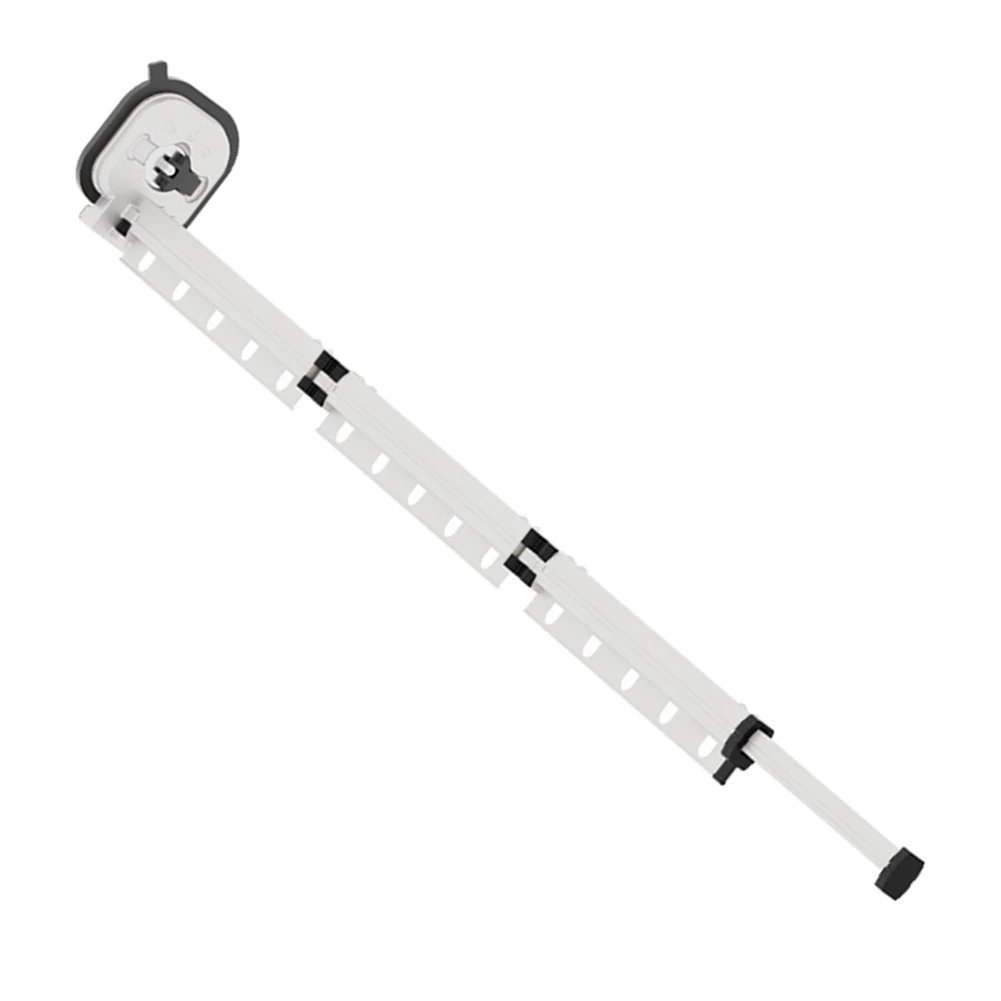 

Настенный складной карниз для душевой шторы с присосками для экономии места в ванной, прачечной, на балконе или в шкафу